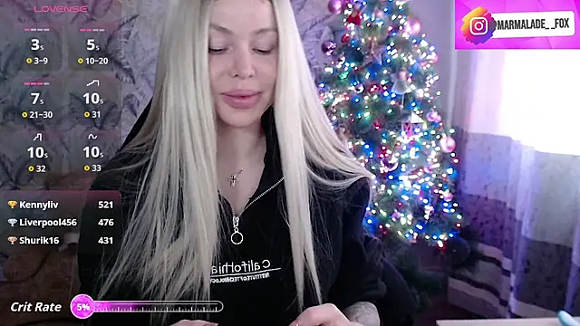 Snapshot of Marmalade_Fox chatting on December 2025 07:04:02 AM Marmalade Fox online show from December 2025 07:04:02 AM