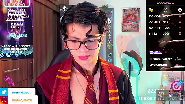 marckalexis online show from March 2026 12:49:02 AM