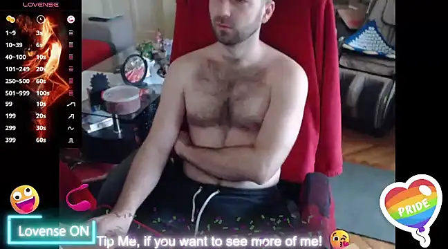 Snapshot of RealManHaveHairy chatting on March 2025 08:04:02 AM RealManHaveHairy online show from March 2025 08:04:02 AM