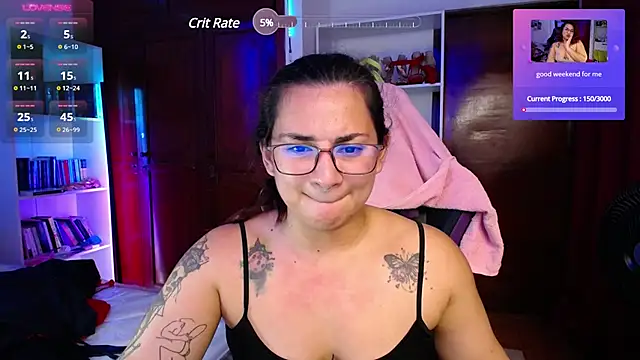 Amarantha 666 online show from January 2025 12:38:02 AM