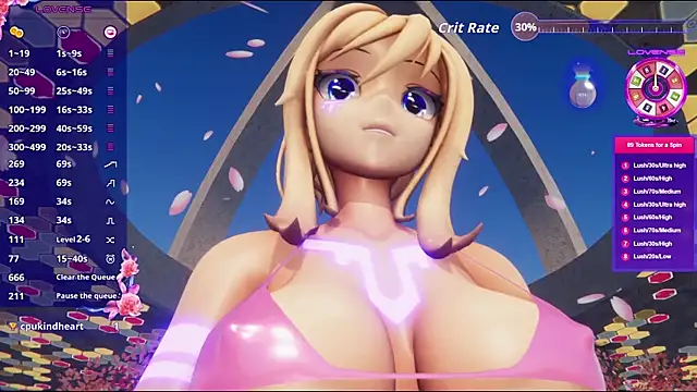 ElfieLove online show from April 2026 06:23:02 PM