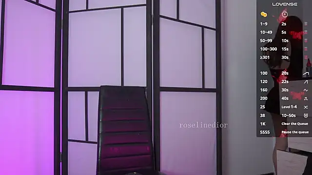 Snapshot of roselinedior chatting on February 2026 03:42:01 PM roselinedior online show from February 2026 03:42:01 PM