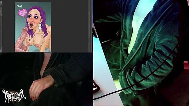 DrenchedArt online show from December 2024 07:41:02 PM