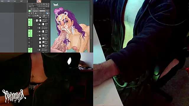 DrenchedArt online show from January 2025 05:30:02 PM