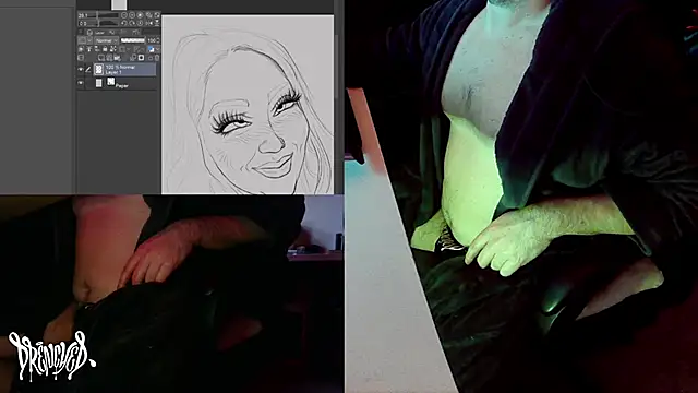 DrenchedArt online show from January 2025 10:41:01 PM