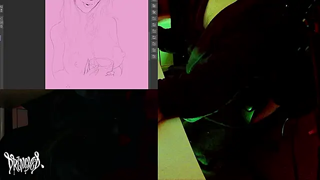 DrenchedArt online show from February 2025 07:23:01 AM