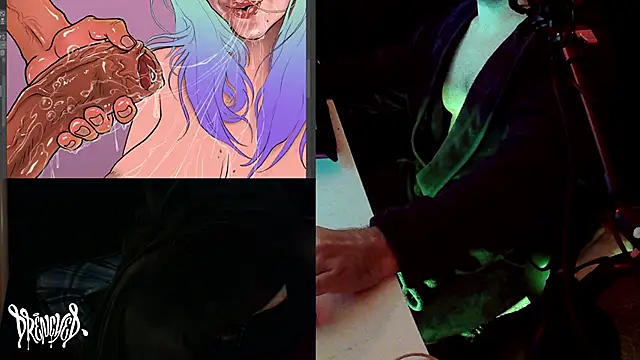 DrenchedArt online show from March 2025 08:00:01 PM