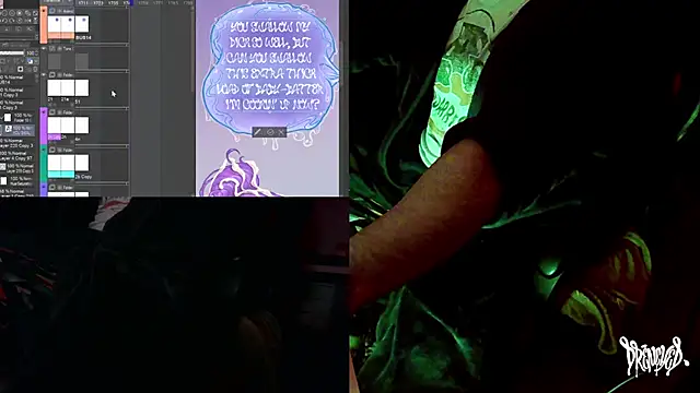 DrenchedArt online show from October 2025 04:45:02 AM