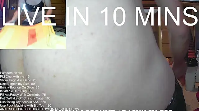 Snapshot of ClairTS chatting on March 2025 06:12:02 PM ClairTS online show from March 2025 06:12:02 PM