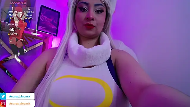 Andrea Bloomix online show from October 2025 03:53:01 PM