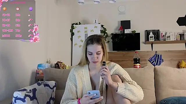 Girl alone home online show from February 2025 03:47:02 AM