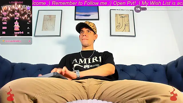 BRAYHAMBROWN online show from January 2025 10:17:01 PM