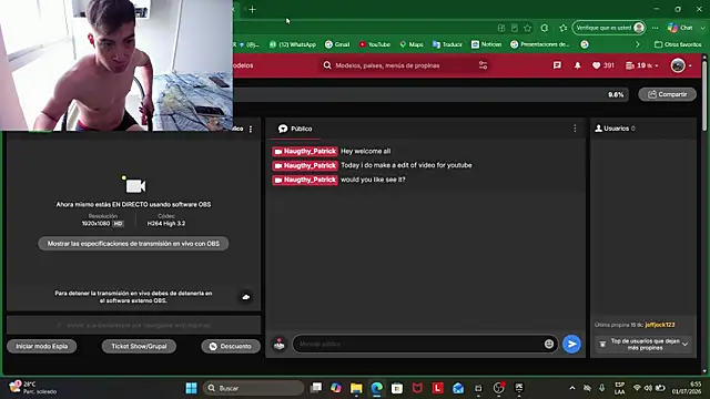 Snapshot of KomeKukis chatting on July 2026 11:56:01 AM KomeKukis online show from July 2026 11:56:01 AM
