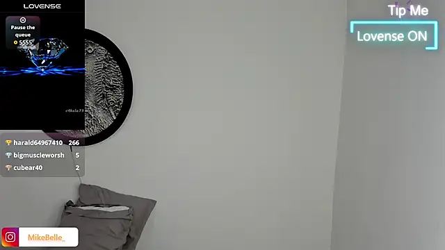 Snapshot of mike_belle chatting on December 2025 07:53:02 PM mike belle online show from December 2025 07:53:02 PM