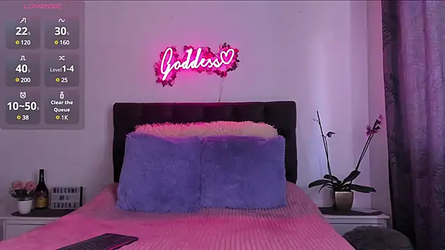 Agata goddess online show from January 2025 08:25:01 PM