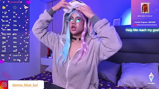 Snapshot of blue_koi chatting on January 2025 08:24:01 PM blue koi online show from January 2025 08:24:01 PM