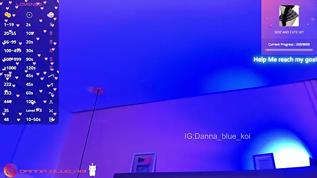 Snapshot of blue_koi chatting on January 2025 07:22:01 AM blue koi online show from January 2025 07:22:01 AM