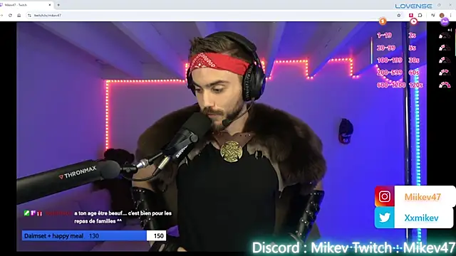 Mikev online show from September 2025 06:08:02 PM