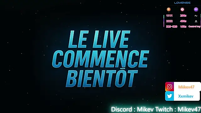 Mikev online show from November 2025 07:02:02 PM