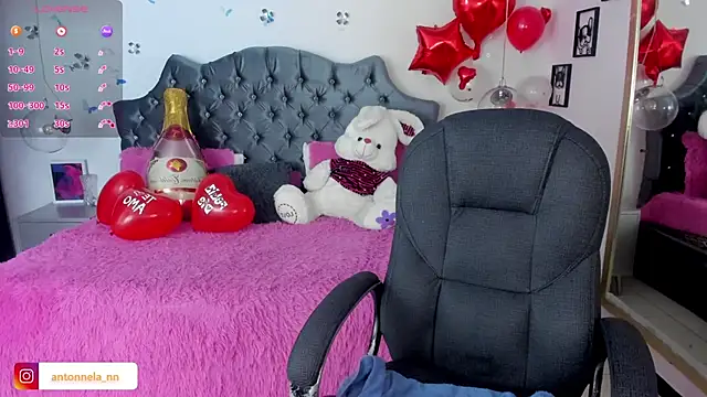 Snapshot of _Antonnela_ chatting on February 2025 01:17:02 PM Antonnela online show from February 2025 01:17:02 PM