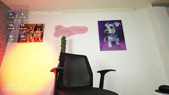 Snapshot of salome_cortes26 chatting on June 2026 10:25:01 PM salome cortes26 online show from June 2026 10:25:01 PM