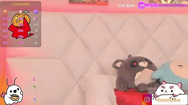 Violettbloss online show from October 2025 03:29:02 AM