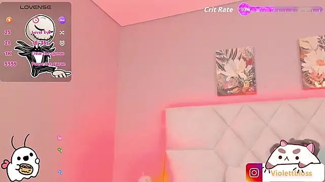 Violettbloss online show from November 2025 03:08:02 AM