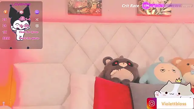 Violettbloss online show from November 2025 05:40:02 AM