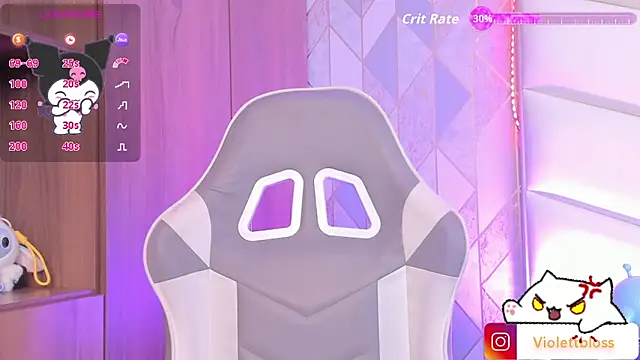 Violettbloss online show from February 2026 03:29:02 AM