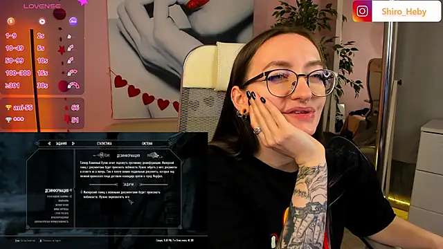 Snapshot of ShiroHeby chatting on February 2025 06:40:01 PM ShiroHeby online show from February 2025 06:40:01 PM