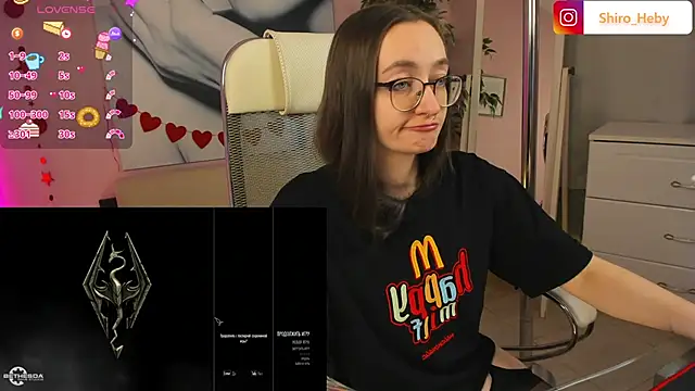 Snapshot of ShiroHeby chatting on February 2025 12:05:02 PM ShiroHeby online show from February 2025 12:05:02 PM