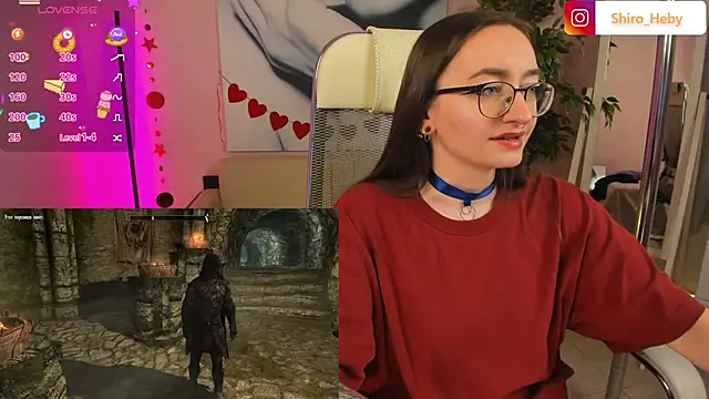 Snapshot of ShiroHeby chatting on February 2025 04:47:01 PM ShiroHeby online show from February 2025 04:47:01 PM