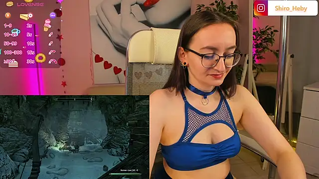 Snapshot of ShiroHeby chatting on March 2025 04:35:01 PM ShiroHeby online show from March 2025 04:35:01 PM