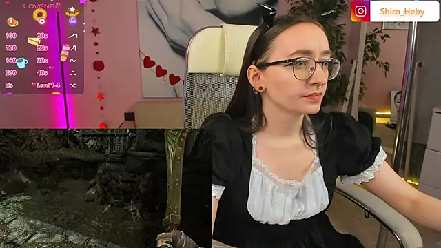 Snapshot of ShiroHeby chatting on March 2025 12:23:02 PM ShiroHeby online show from March 2025 12:23:02 PM