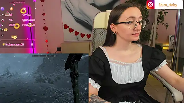 Snapshot of ShiroHeby chatting on March 2025 03:28:02 PM ShiroHeby online show from March 2025 03:28:02 PM