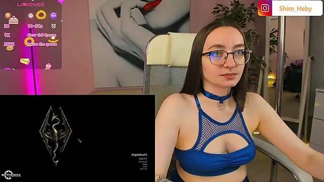 Snapshot of ShiroHeby chatting on March 2025 04:01:01 PM ShiroHeby online show from March 2025 04:01:01 PM