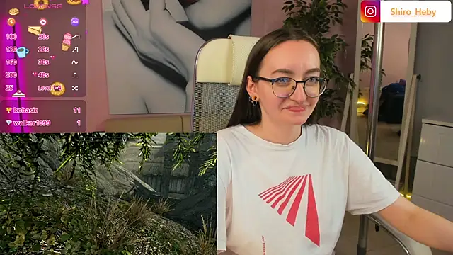 Snapshot of ShiroHeby chatting on March 2025 07:15:01 PM ShiroHeby online show from March 2025 07:15:01 PM