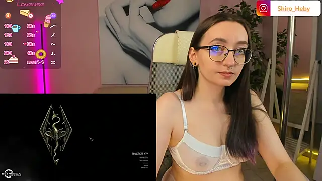 Snapshot of ShiroHeby chatting on March 2025 11:41:01 AM ShiroHeby online show from March 2025 11:41:01 AM