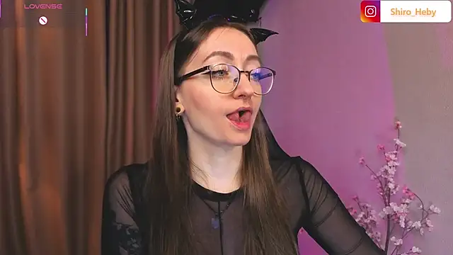 Snapshot of ShiroHeby chatting on November 2025 12:50:02 PM ShiroHeby online show from November 2025 12:50:02 PM