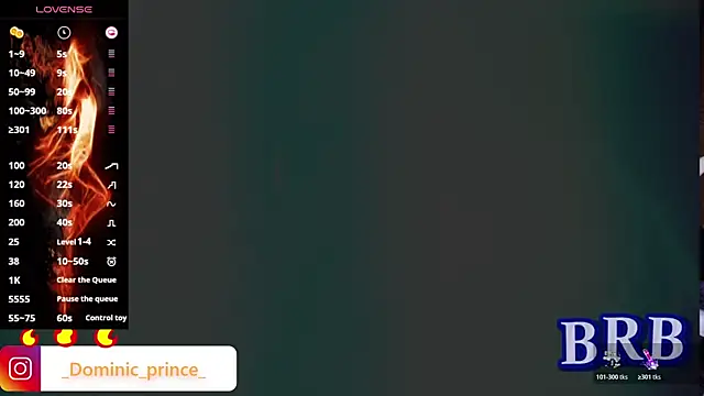 DominicPrince online show from November 2025 07:35:01 PM