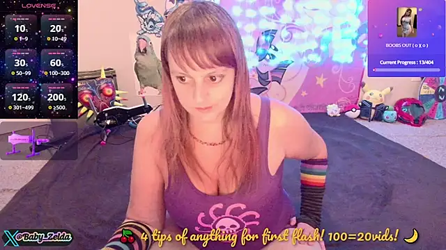 Snapshot of BabyZelda chatting on November 2025 12:33:01 AM BabyZelda online show from November 2025 12:33:01 AM
