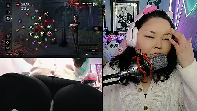 Snapshot of EmGreens chatting on March 2025 11:37:01 PM EmGreens online show from March 2025 11:37:01 PM