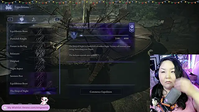 Snapshot of EmGreens chatting on December 2025 08:20:02 AM EmGreens online show from December 2025 08:20:02 AM