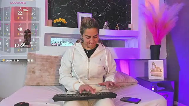 Cinthya mjs online show from March 2026 12:10:02 PM