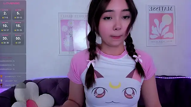 Fluffy Rose online show from January 2025 04:59:01 AM