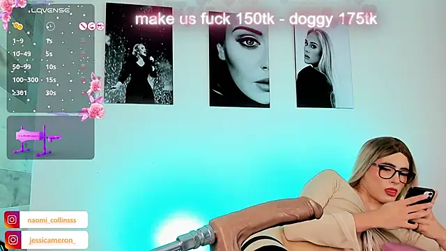 Snapshot of JESSI_NAOMI chatting on December 2024 11:06:02 PM JESSI NAOMI online show from December 2024 11:06:02 PM