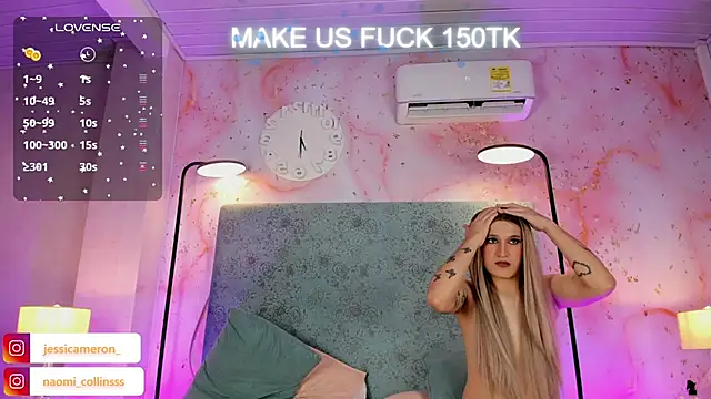 Snapshot of JESSI_NAOMI chatting on September 2025 09:27:01 PM JESSI NAOMI online show from September 2025 09:27:01 PM