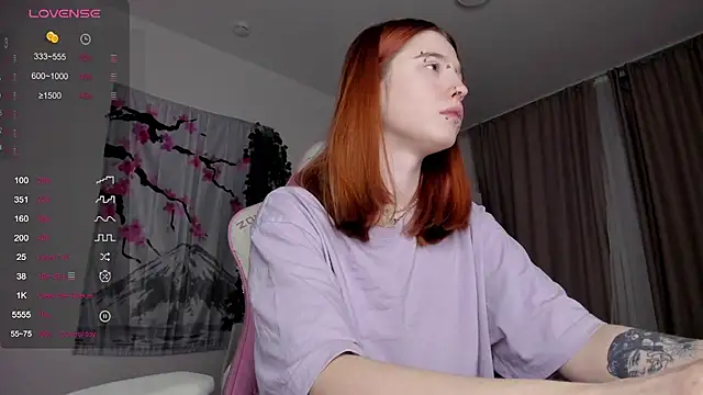 ScarletRos3 online show from February 2025 10:15:02 PM