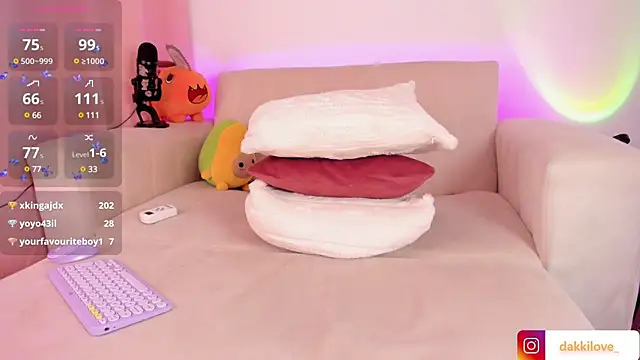 Snapshot of DAKOTA_LOVEE chatting on January 2025 07:43:01 AM DAKOTA LOVEE online show from January 2025 07:43:01 AM