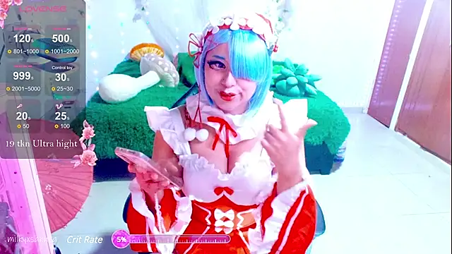 Snapshot of MilkyXSakura chatting on December 2024 02:57:02 AM MilkyXSakura online show from December 2024 02:57:02 AM